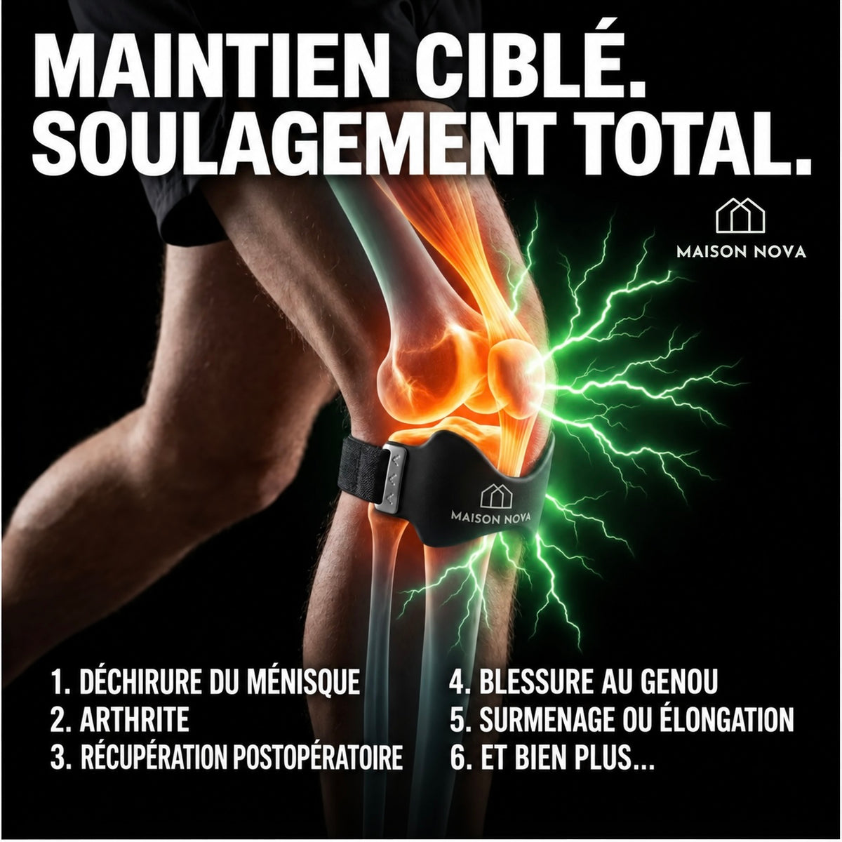 Sangle rotulienne  - Maison Nova™