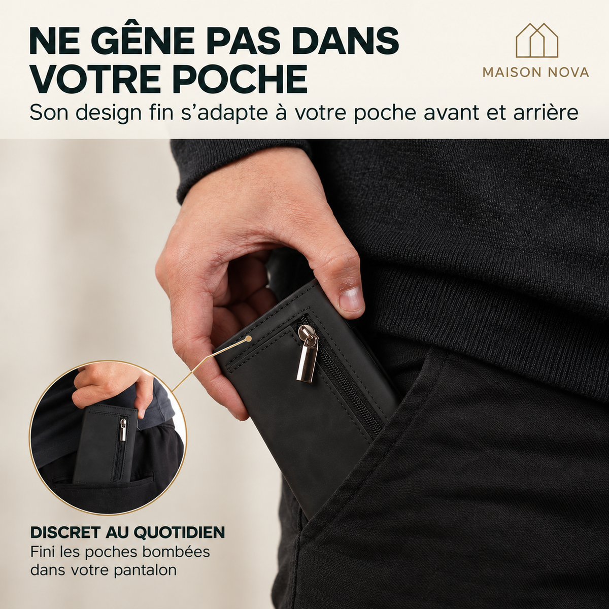 Portefeuille Prime - Maison Nova™