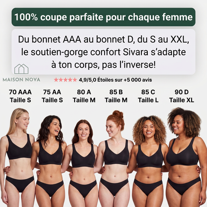 Soutien-gorge confort sans coutures et sans armatures - Maison Nova™